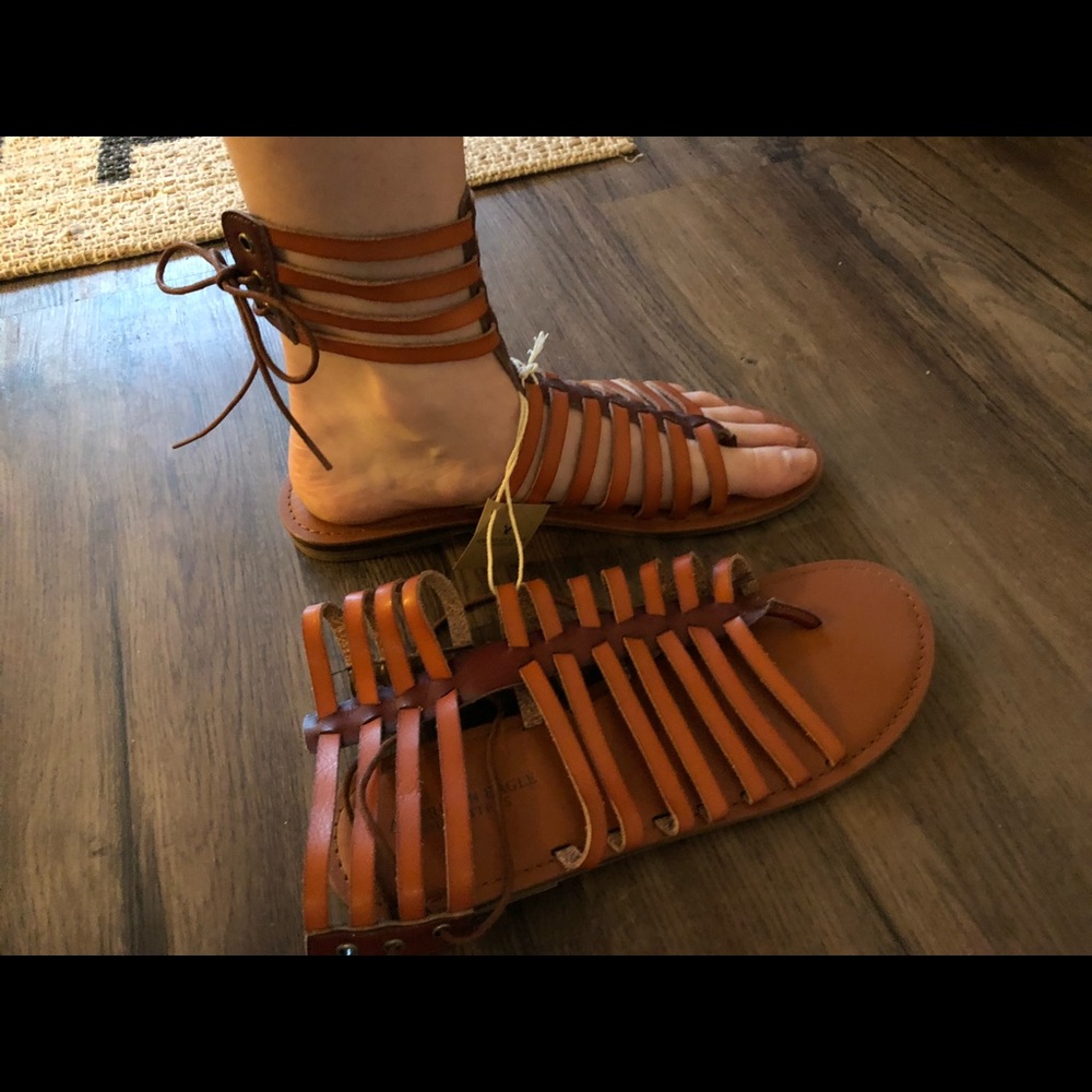 American Eagle gladiator sandals